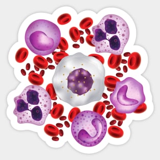 White Blood Cell Sticker